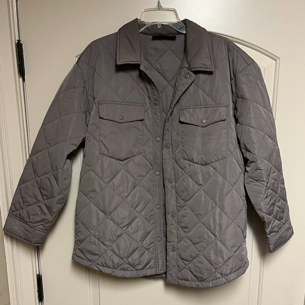 Free Country Light Purple Down Button Women’s Medium Coat